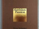 C138 Bach St. Matthew Passion Popp Adam Schreier 4LP Eterna 827 822-825 Stereo