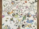 Original 1970 UK press Led Zeppelin III Atlantic Plum Orange Vinyl LP Rock