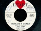 45tk-Blues-HEART 345-Piney Brown-(Sweethearts or Strangers/Be Honest with me)