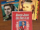 3 George Jones LPs: 