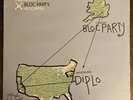 Bloc Party Helicopter 12” Vinyl Diplo & Weird Science Remix VG++