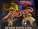 Poison 'Seven Days Live' LTD Numbered Double Vinyl Record LPs NM Rare NIGHT207