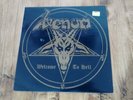 VENOM WELCOME TO HELL VINYL LP ORIG NEAT  w/POSTER & LYRIC INSERT RARE EX NWOBHM