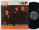 STAN GETZ Meets Chet Baker VERVE LP mono **
