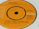 Northern Soul - Paul Anka - I Can't help loving you/When We Get There - UK RCA