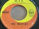 Beatles Ticket To Ride Yes It Is Capitol 5407 RARE Subsidiary Print