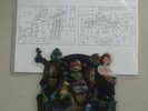 TURTLE POWER TEENAGE MUTANT NINJA SHAPED PICTURE DISC VINYL RECORD SOUNDTRACK