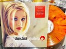 CHRISTINA AGUILERA Self Titled LP on ORANGE/RED SWIRL VINYL Sealed NEW colored