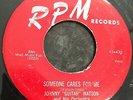 HEAR 1955 R&B/BLUES - JOHNNY 'GUITAR' WATSON - SOMEONE CARES FOR ME - RPM 45