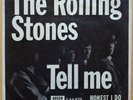 The Rolling Stones Single Tell Me/Honest IDo Decca F 44429 Dänisch