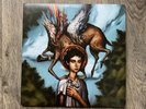 Circa Survive - Blue Sky Noise Vinyl (Clear Blue w/ Splatter) Repress - Used