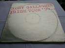 RORY GALLAGHER IRISH TOUR 74 LP VINYL RECORD