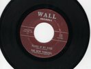 The New Yorkers 45 Tears In My Eyes/A Little Bit WALL original DOO WOP VG+  66