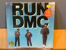 RUN DMC TOUGHER THAN LEATHER VINYL LP WITH HYPE STICKER 1987 ORIGINAL