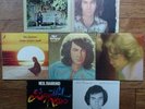 7 Vinyl LP Album Records '72-'78 Neil Diamond Moods, Serenade, Rainbow, Stones +