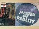 LP BLACK SABBATH MASTER OF REALITY VERTIGO PICTURE DISC VINYL OBI INSERT JAPAN