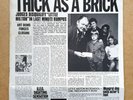 JETHRO TULL - THICK AS A BRICK 1973 VINYL LP - UK RELEASE, COMPLETE & EXCELLENT