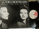 Sandra Bernhard - Without You I'm Nothing 2LP 1989 SIGNED