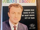 JOHNNY PRESTON MERCURY EP-1-3397 RARE PICTURE SLEEVE RUNNING BEAR