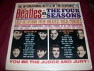 The Beatles vs The Four Seasons Album Rare Original Vee Jay Records Mono LP DX30