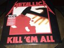 Metallica kill em all Vinyl record