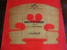 RENATO DE BARBIERI - VIOLIN RECITAL VDP QCLP 12023 MONO 1956 FIRST PRESS RARE EX