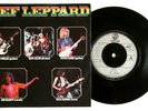 EX/EX DEF LEPPARD WASTED b/w HELLO AMERICA 1980 7