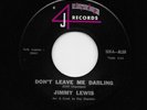 Jimmy Lewis - Don't Leave Me Darling / Feelin In Mah Bones (Soul, 45) 508a