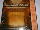 OPENING NIGHTS AT THE MET 3 Disc Booklet curtain sample LP