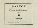 7g4.  Bela Bartok - Excerpts from Mikrocosmos, V.1 (Bartok) - Columbia M-455 (3)