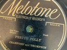 Melotone 45092 Red Fox Chasers PRETTY POLLY  78 rpm Country V 1931