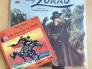 LIVRE DISQUE 45T ET 33T ZORRO WALT DISNEY
