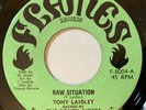 Tony Laidley - Raw Situation 45 Flames 1976 Roots Reggae Dub VG mp3