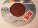 Burl Ives A Holly Jolly Christmas/ Snow For Johnny - MCA 31695 Sample Copy - NM-