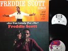 2x FREDDIE SCOTT Soul LPs Are You Lonely For Me & SINGS Colpix 461 WLP Shout 501