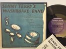 Sonny Terry’s Washboard Band VG+ FOLKWAYS 10” WITH BOOKLET rare blues