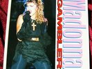 MADONNA GAMBLER CRAZY FOR YOU CROSS OUTFIT VINYL PICTURE PROMO EU SLEEVE DISC LP