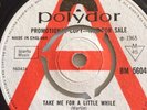 Johnny Gustafson,Take Me For A Little While,DEMO,N.Mint,Polydor,Mod,Freakbeat