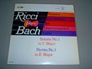 RIcci Plays Bach Sonatas And Partitas For Unaccompanied Violin Decca DL 10152 NM