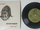 VERY RARE 1975 BIGFOOT SOUNDS OFF 33 RPM VINYL RECORD  A LIVING LEGEND