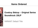 Cowboy Bebop Original Series Soundtrack 2XLP MONDO ORDER CONFIRMED PREORDER