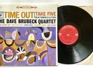 The Dave Brubeck Quartet Time Out Vinyl LP 2 Eye Stereo 1965 Take Five EX