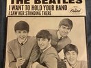 THE BEATLES I Want To Hold Your Hand 1964 45 Capitol 5112 VG+ HOFER 1ST w/ PS