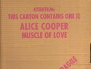 Alice Cooper Muscle Of Love SHIPPING CARTON SLEEVE Warner Vinyl LP