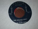 Mack Allen Smith The Skeleton Fight Rare Rockabilly Halloween Monster 45 Statue