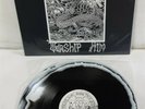 Samael Worship Him White black swirl Vinyl Record new