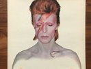 DAVID BOWIE Aladdin Sane UK ORIGINAL 3T/3T COMPLETE FANCLUB INNER VINYL LP EX