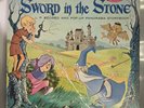 Disney Buena Vista Records Sword And The Stone Pop Up Book vinyl LP Record RARE