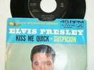 ELVIS PRESLEY 45 w/Picture Sleeve - Kiss Me Quick / Suspicion, RCA 447-0639, EX