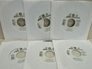 ERIC CLAPTON & BB KING RIDING WITH THE KING 2000 REPRISE ALBUM ON SET OF 6 WL 7